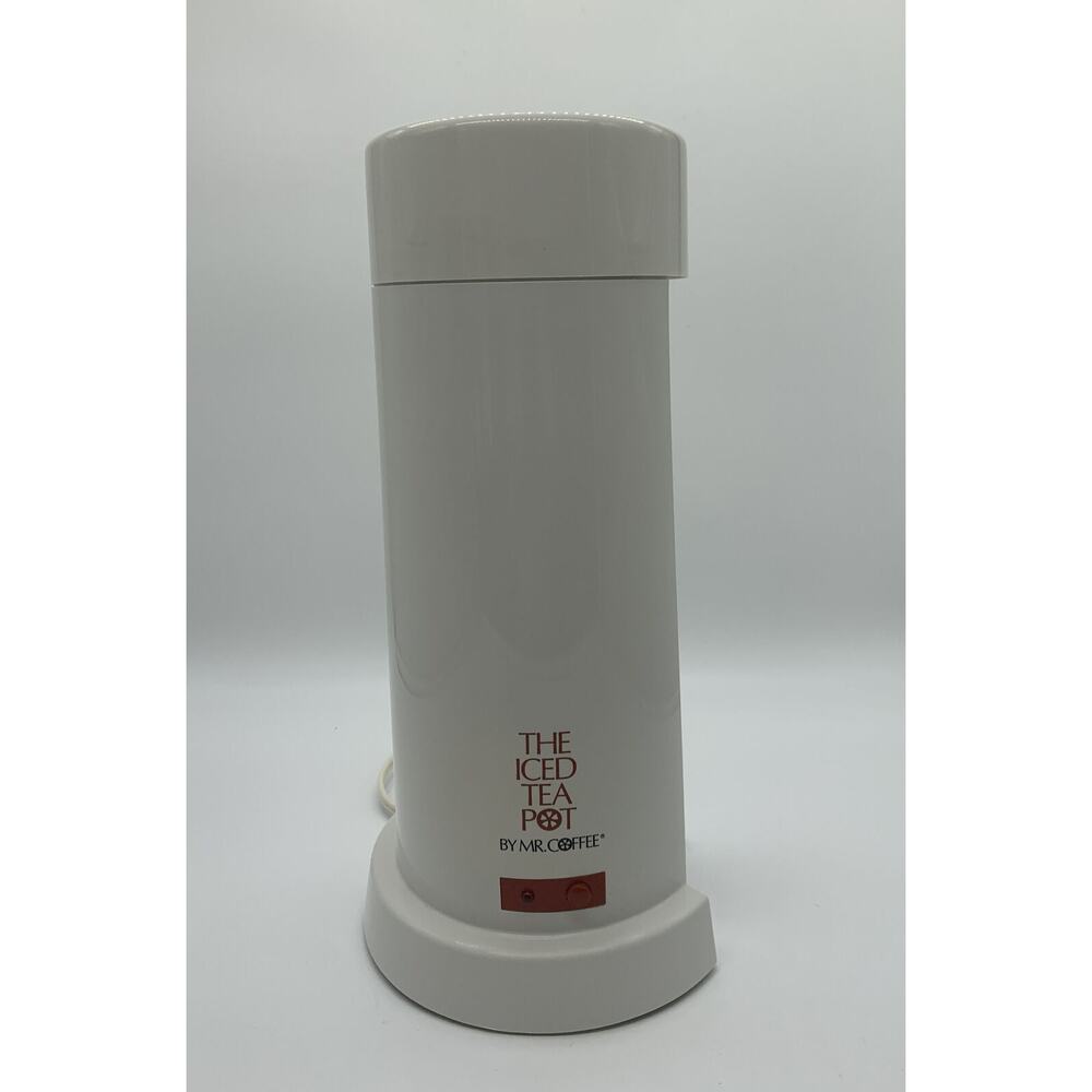 Mr Coffee TM2 Iced Tea Maker Only With Manual Red 2 Quart Tested